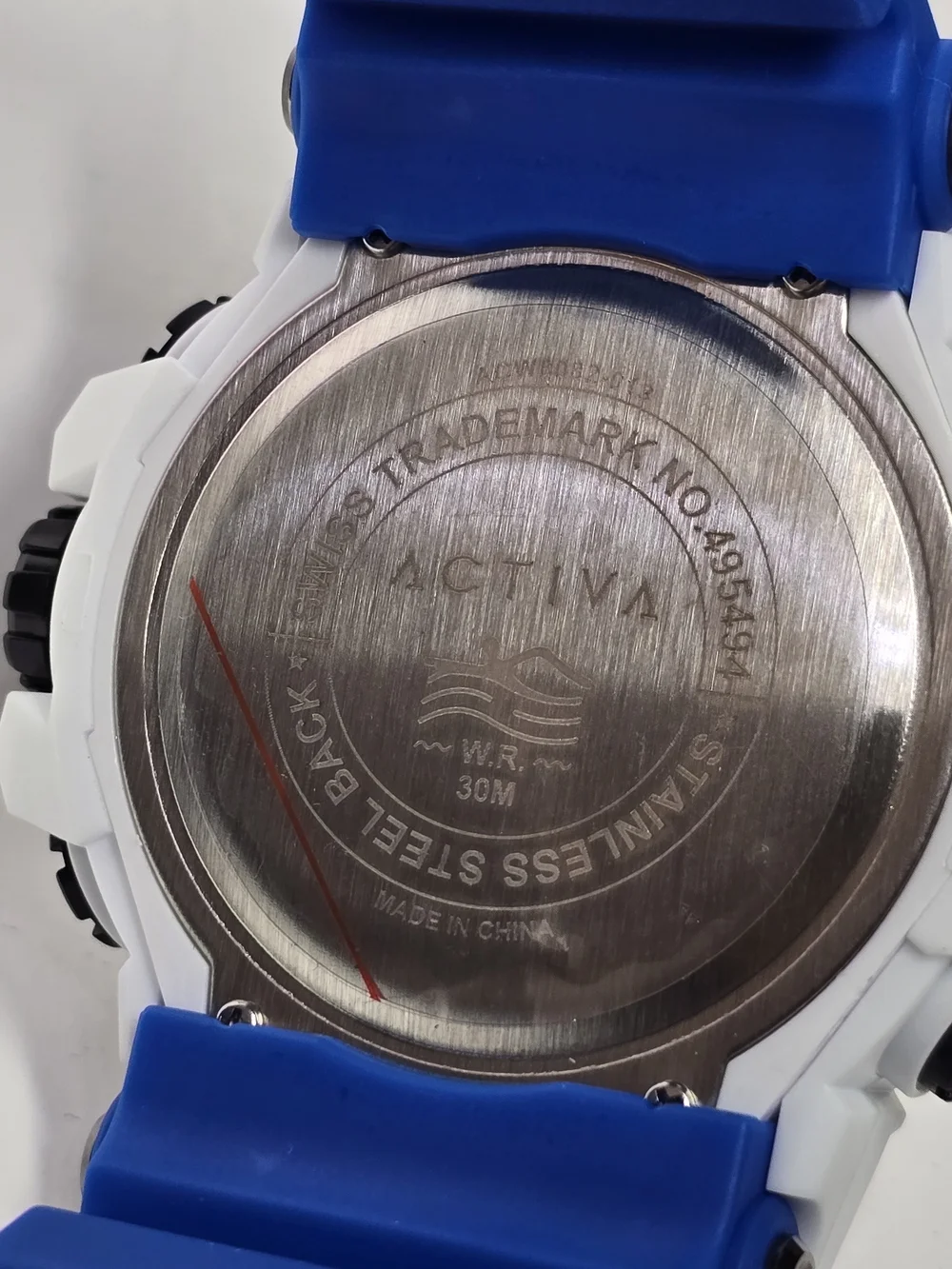 Activa Summit X Invicta Unisex Digital Watch - 50mm. Blue, Yellow (ACW8082-013)